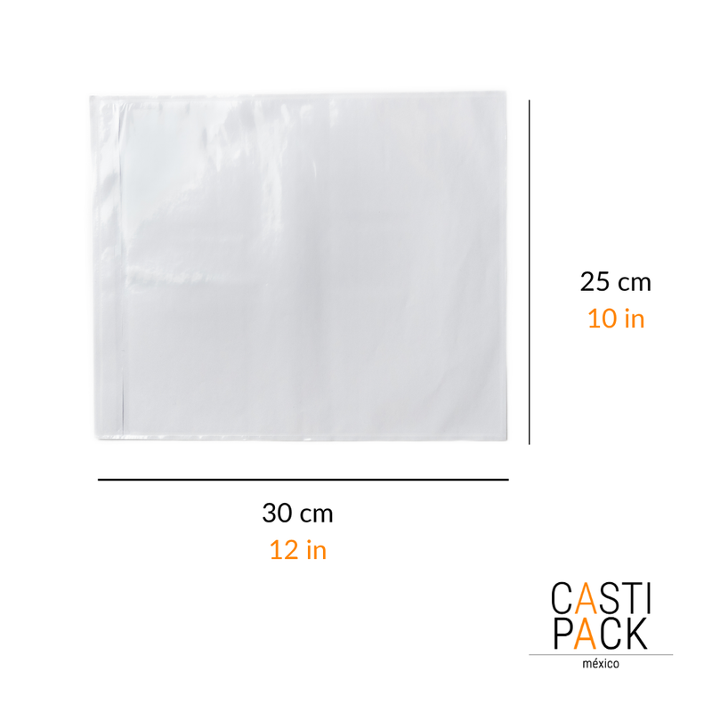 Sobres Packing List Transparentes
