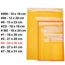 Sobres Con Burbuja Kraft Amarillo
