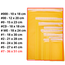 Sobres Con Burbuja Kraft Amarillo