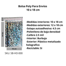 Sobres Con Burbuja Holográfico