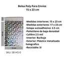 Sobres Con Burbuja Holográfico