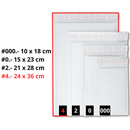 Sobres Con Burbuja Poly Blanco