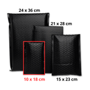 Sobres Con Burbuja Poly Negro