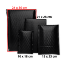 Sobres Con Burbuja Poly Negro