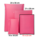Sobres Con Burbuja Poly Rosa